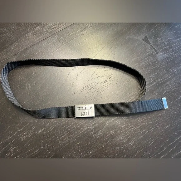 Accessories Prairie Girl Black Belt Poshmark